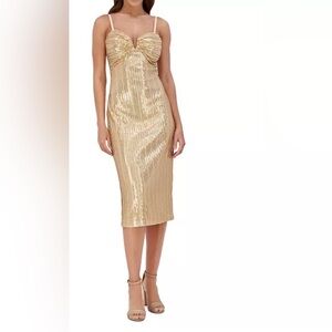 Siena Sequined Midi Dress